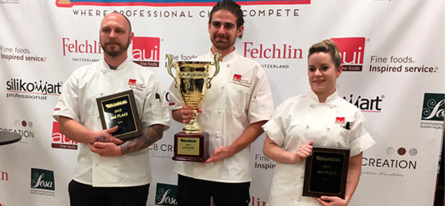 Kévin Clémenceau wins the AUI Pastry CUP 2017