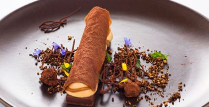 Vincent Attali’s plated dessert