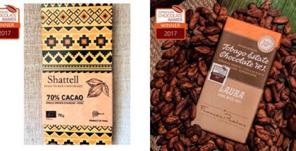 shattell and Tobago. International Chocolate Awards 2017