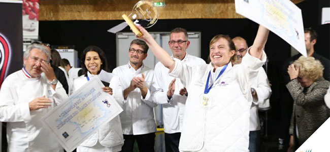 Verónica Bustamante, France’s Ice Sculpture Champion