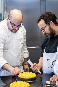 antonio Bachour and Carles Mampel at L'École Valrhona Brooklyn