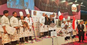 Podium Mondial des Arts Sucrés 2018