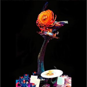 Ornelas' Scultpure Pastry Queen