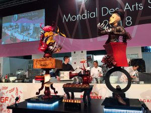 Singapore's buffet. Mondial des Arts Sucrés 2018
