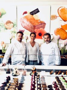 Claire and Marc Ducobu with Pierre Hermé