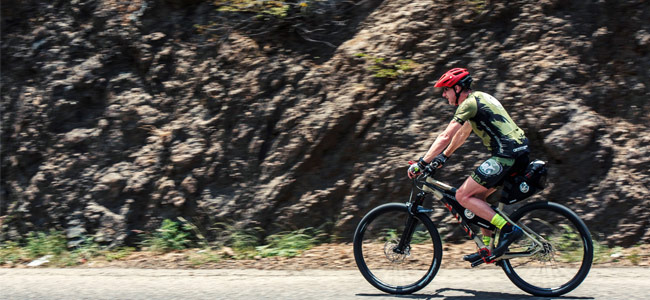 A German athlete cycles 10,000 km to promote the fair trade of chocolate