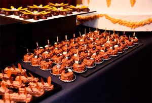 Sweet petits-fours at the Goûter des Chefs