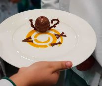 Plated dessert by Chile Copa Maya