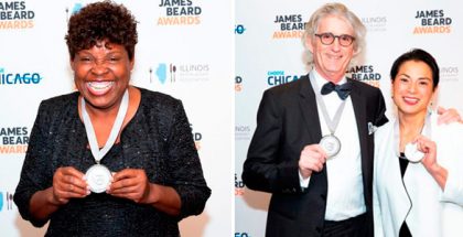 Dolester Miles, Michel Suas and Belinda Leong