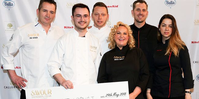 Guillaume Lopvet wins the Savour Patissier of the Year 2018