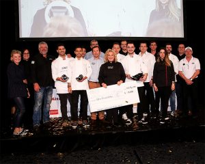 The delivery of prizes Savour patissier