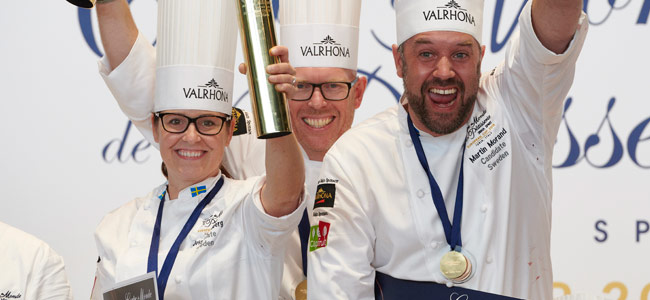 Sweden wins the European Pastry Cup