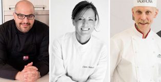 Antonio Bachour, Claire Heitzler and Fredrik Borgskog