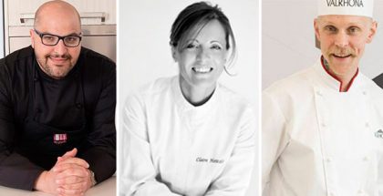 Antonio Bachour, Claire Heitzler and Fredrik Borgskog