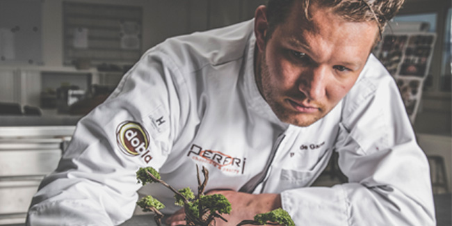 Bart de Gans: “My aim is to go with the new developments in pastry”