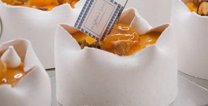 The lavender honey Nougat Glacé