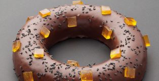 Black sesame financier