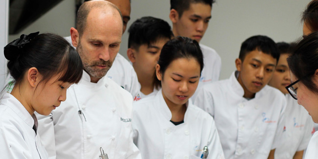 Martin Lippo during his master class