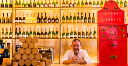 Albert Adrià in his new space Cakes and bubbles