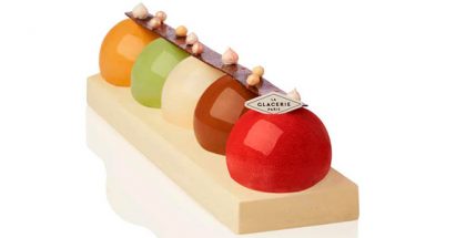 Ice cream bûche by David Wesmäel