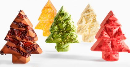 Sample of the origami ice creams