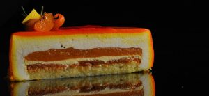 cut Kevin Pannier's cake