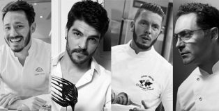 Cédric Grolet, Joakim Prat, Johan Martin and Ramon Morató