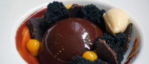 Black sesame, passion fruit and Maya Mountain