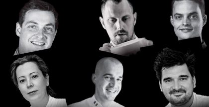 The six chefs that will participate in hangar 78