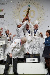 Malaysian pastry team on the podium