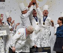 Malaysian pastry team on the podium