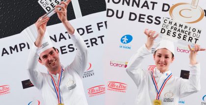 Winners of the Championnat du Dessert