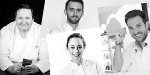 Some chefs that ewill be at a Taste of Paris