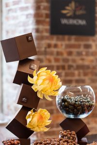 Chocolate flower Valrhona