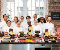 photo group course Derek Poirier at l'École Valrhona Brooklyn