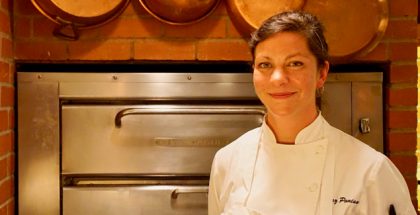 Carrie Lewis at Chez Panisse