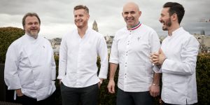 Pierre Hermé, Yann Couvreur, Angelo Musa, Cédric Grolet