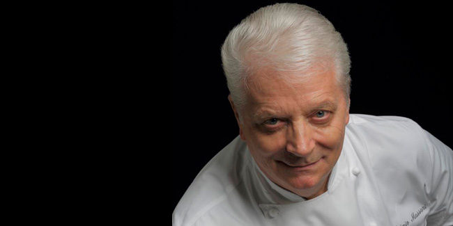 Iginio Massari prepares a pastry event for Host 2019