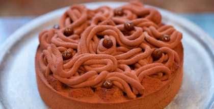 Alpaco chocolate and coffee entremet by Patrice Demers