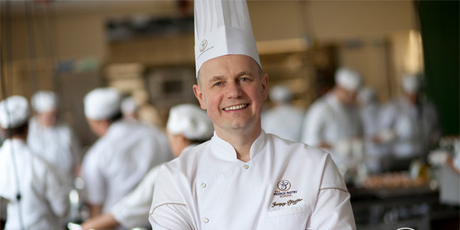 Jacquy Pfeiffer at the French Pastry School