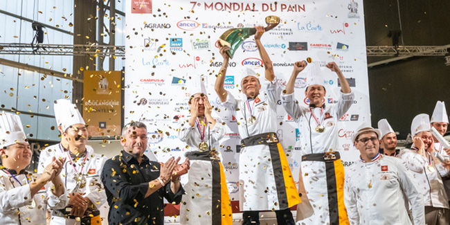 Japan wins the seventh World Bread Championship