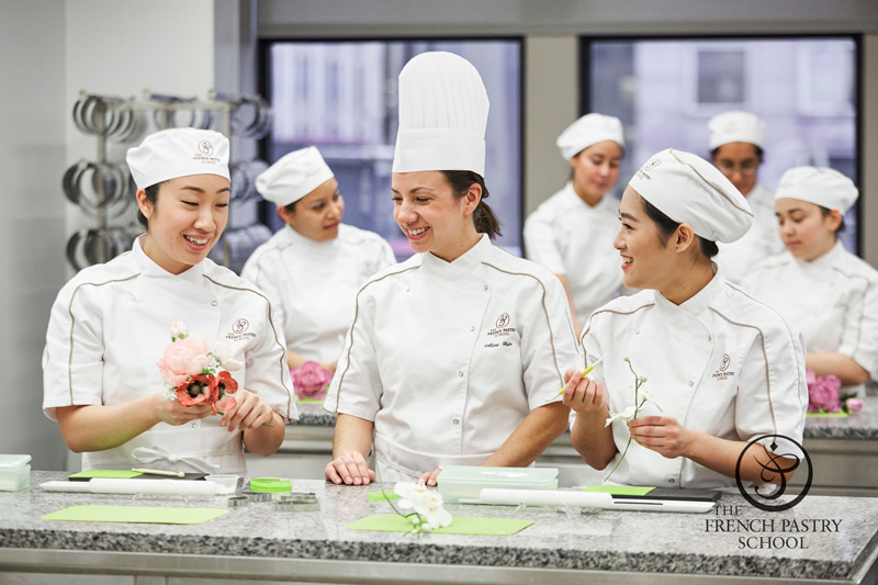 Students at the French Pastry School