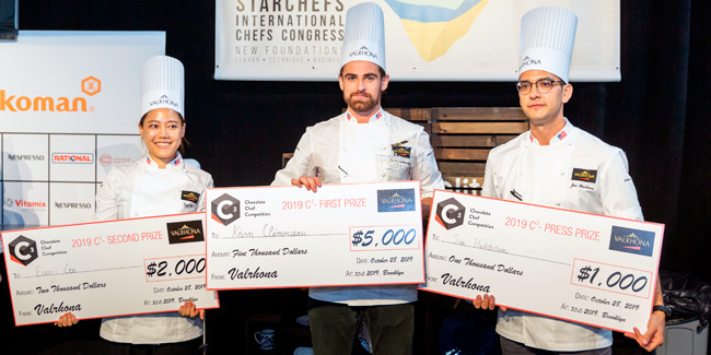 Valrhona’s C3 Chocolate Chef Competition Announces its North American Winner