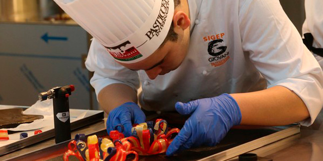 Pastry comptetition during last edition