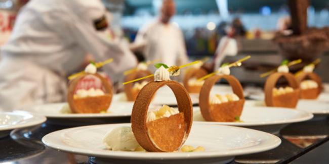 The Coupe Europe de la Pâtisserie, focused on nature, contested between four countries