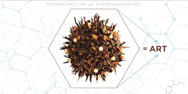 ‘Science meets chocolate art’ Gerhard Petzl’s latest book
