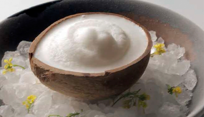 Coconut granita by Martín Lippo 