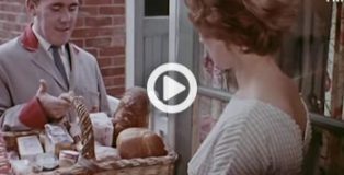 A bread factory in the UK in the 60s