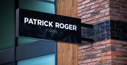 Patrick Roger's shop sign