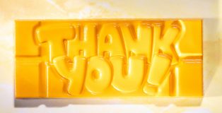 Word chocolate mold
